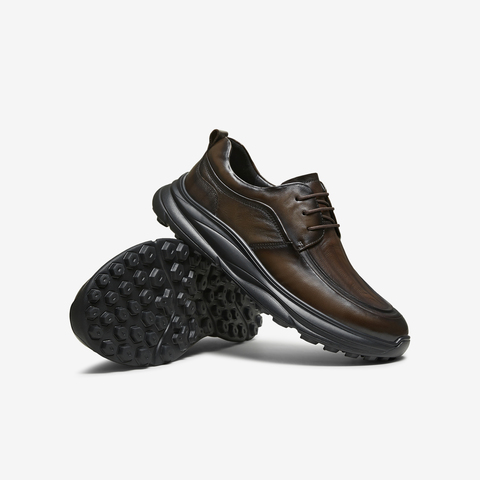 TATA/他她2025秋商场同款纯色舒适百搭休闲皮鞋男新款VQQ01CM5