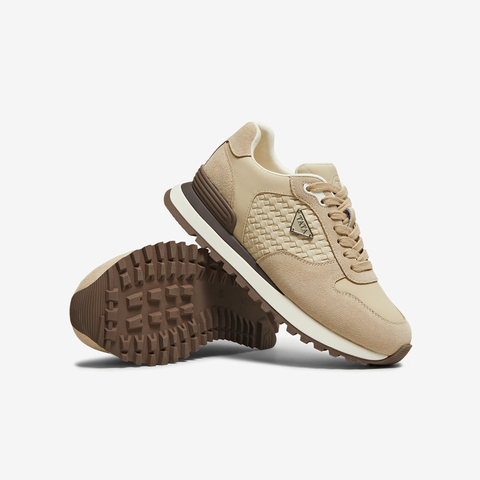 TATA/他她2025秋商场同款厚底阿甘鞋女透气休闲运动鞋新款