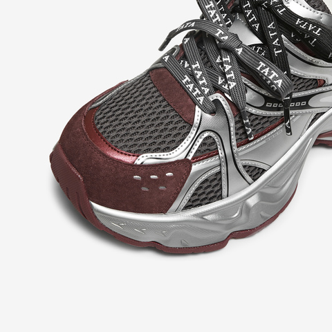 TATA/他她2025秋商场同款时尚休闲百搭女老爹鞋新款CJU01CM5