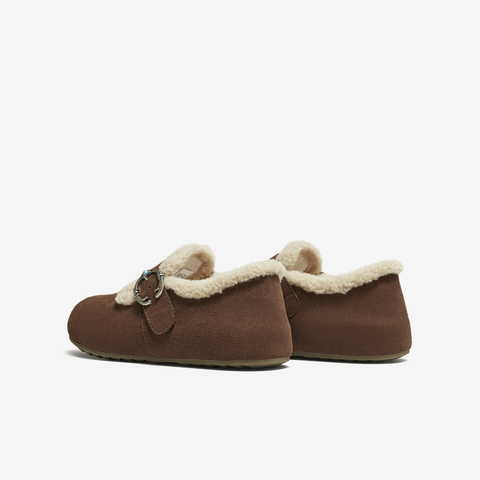 TATA/他她2025冬商场同款勃肯鞋女鞋外穿时尚休闲棉鞋新款CF702DM5