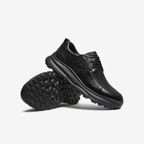 TATA/他她2025秋商场同款纯色舒适百搭休闲皮鞋男新款VQQ01CM5