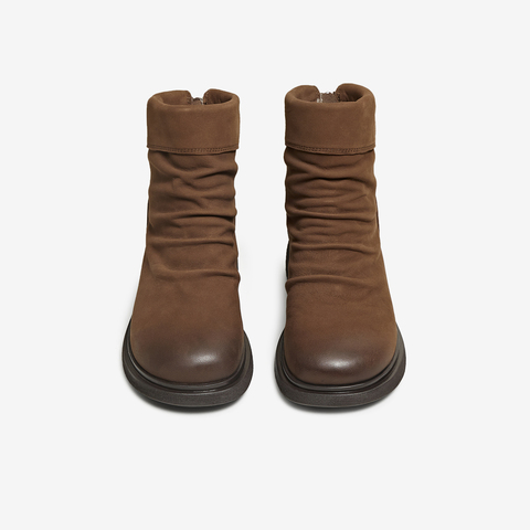 TATA/他她2025冬商场同款时尚百搭女休闲靴新款7C843DD5