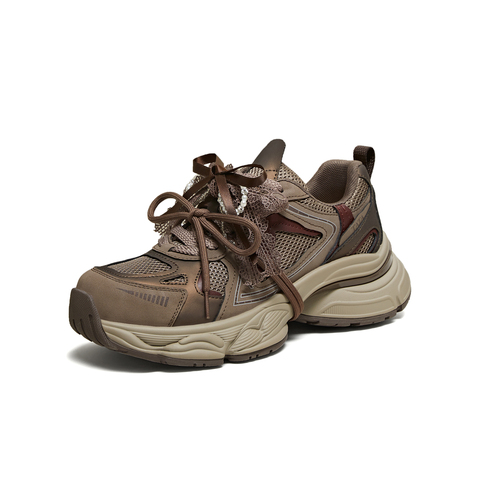 TATA/他她2025秋商场同款时尚休闲百搭女老爹鞋新款5XU01CM5