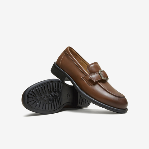 TATA/他她2025秋商场同款时尚百搭乐福鞋女新款NUT01CA5