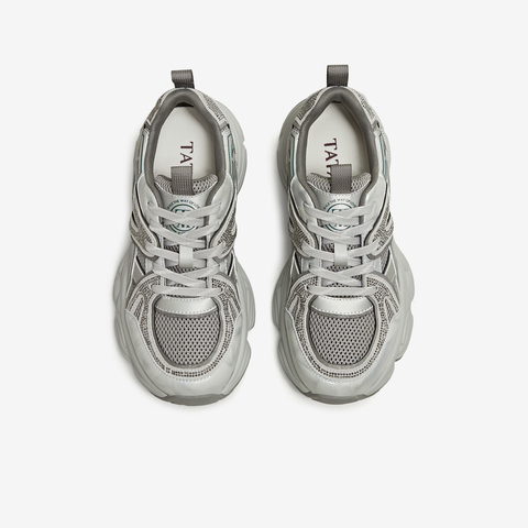 TATA/他她2025秋商场同款时尚休闲百搭女老爹鞋新款5XU02CM5