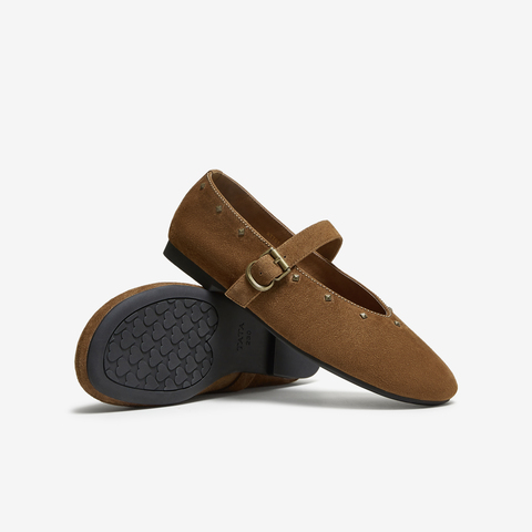 TATA/他她2025秋商场同款时尚百搭女玛丽珍鞋新款XTT01CQ5