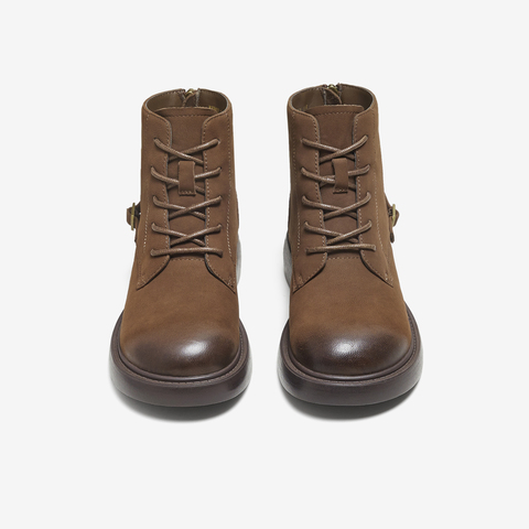 TATA/他她2025冬商场同款百搭时尚简约女马丁靴新款WXB07DD5