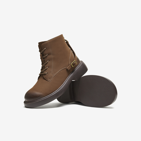 TATA/他她2025冬商场同款百搭时尚简约女马丁靴新款WXB07DD5