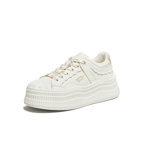 TATA/他她2025秋商场同款运动时尚休闲厚底女板鞋新款GXV01CM5