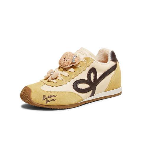 TATA/他她2025秋商场同款时尚简约休闲圆头女阿甘鞋新款GXW01CM5