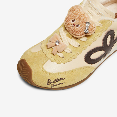 TATA/他她2025秋商场同款时尚简约休闲圆头女阿甘鞋新款GXW01CM5