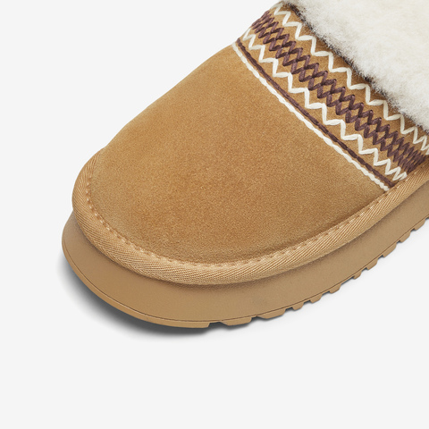 TATA/他她2025冬百搭休闲女靴雪地靴新款CWY01DH5