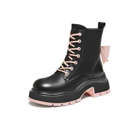 TATA/他她2025冬百搭时尚简约女马丁靴新款WJZ07DD5