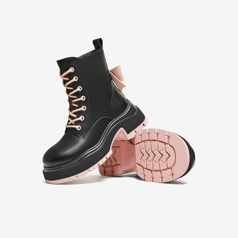 TATA/他她2025冬百搭时尚简约女马丁靴新款WJZ07DD5