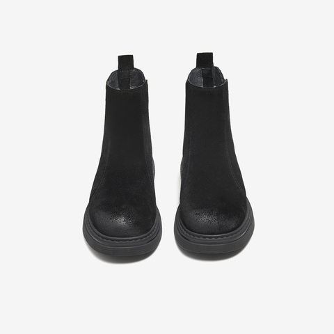 TATA/他她2025冬商场同款时尚切尔西靴女通勤显瘦新款CHZ01DD5