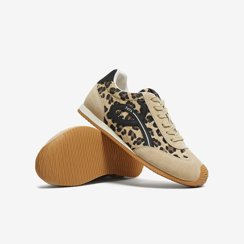 TATA/他她2025秋时尚休闲百搭女阿甘鞋新款EVN01CM5