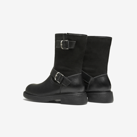 TATA/他她2025冬商场同款日常女时尚休闲西部靴新款CHL01DS5