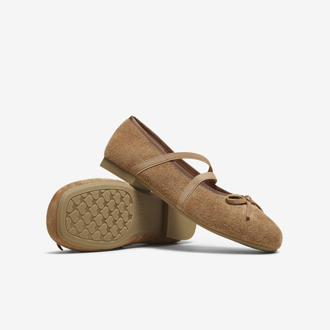 TATA/他她2025秋浅口女法式气质玛丽珍鞋新款YVR01CQ5