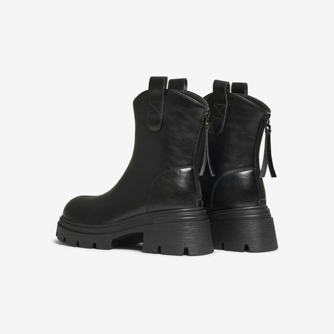 TATA/他她2025冬商场同款百搭时装靴女短靴新款CE401DZ5