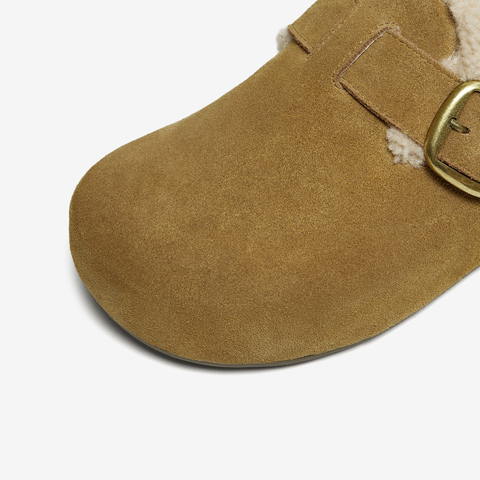 TATA/他她2025冬勃肯鞋女鞋时尚休闲棉拖鞋新款4UL02DH5