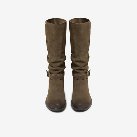 TATA/他她2025冬商场同款百搭女复古时尚长靴新款CKL01DG5