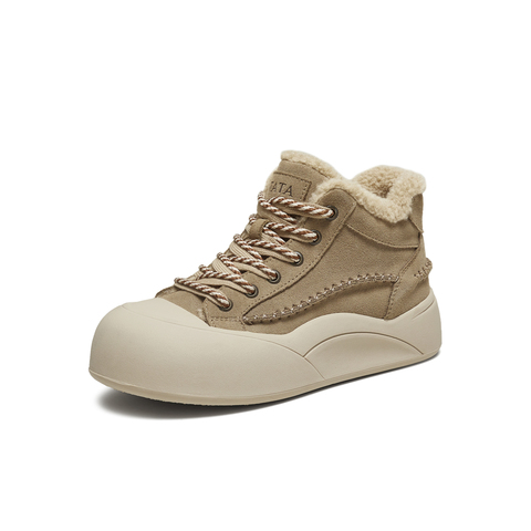 TATA/他她2025冬商场同款厚底板鞋女休闲百搭新款CJF01DD5