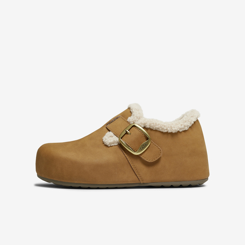 TATA/他她2025冬勃肯鞋女鞋时尚休闲棉拖鞋新款4XN03DM5