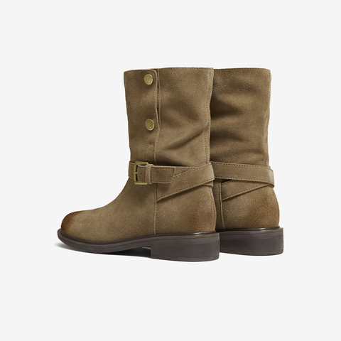 TATA/他她2025冬商场同款百搭时装靴女休闲靴新款CKL02DS5