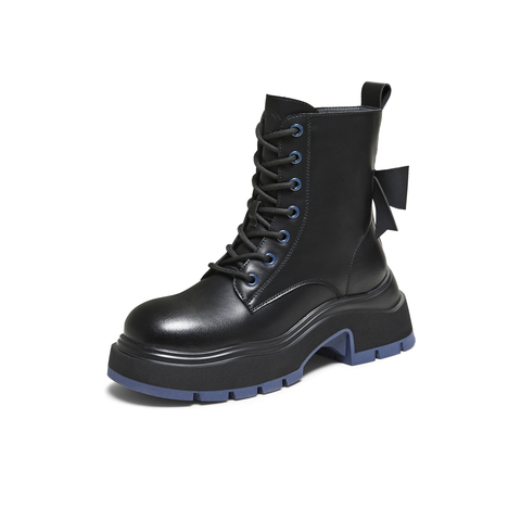 TATA/他她2025冬百搭时尚简约女马丁靴新款WJZ07DD5