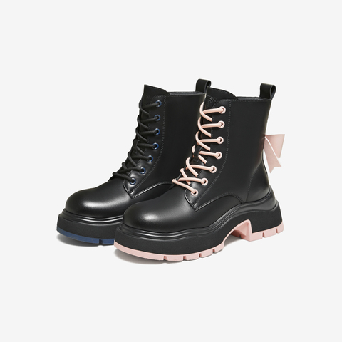 TATA/他她2025冬百搭时尚简约女马丁靴新款WJZ07DD5