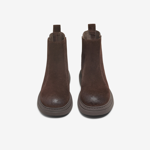 TATA/他她2025冬商场同款时尚切尔西靴女通勤显瘦新款CHZ01DD5