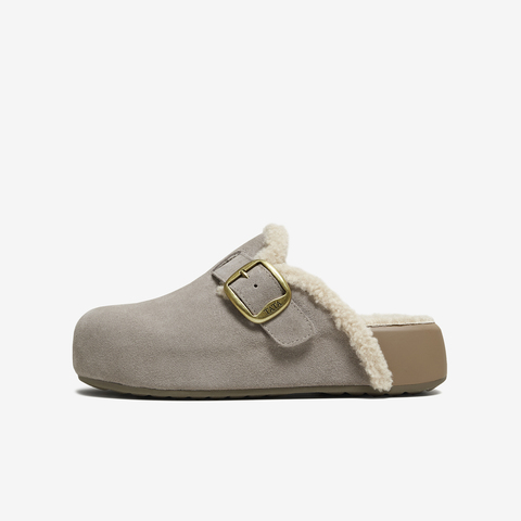 TATA/他她2025冬勃肯鞋女鞋时尚休闲棉拖鞋新款4UL02DH5