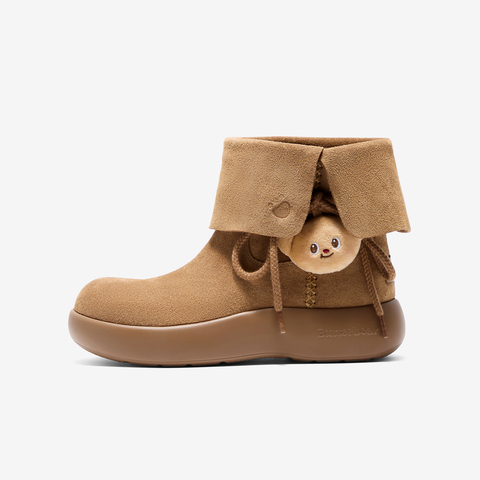 TATA/他她2025冬商场同款百搭时尚简约女雪地靴新款4RY01DD5