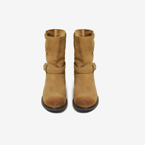 TATA/他她2025冬商场同款百搭时装靴女休闲靴新款CKL02DS5