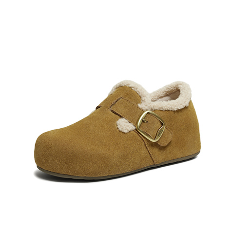 TATA/他她2025冬商场同款勃肯鞋女鞋时尚休闲棉拖鞋新款4XN03DM5