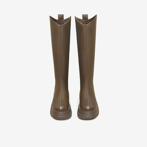 TATA/他她2025冬时尚休闲长靴CGG01DG5