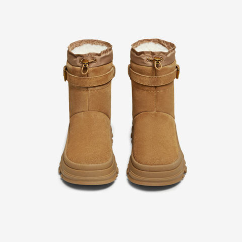 TATA/他她2025冬商场同款时尚百搭女休闲雪地靴新款CHV01DZ5