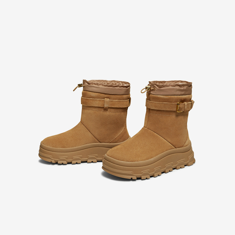 TATA/他她2025冬商场同款时尚百搭女休闲雪地靴新款CHV01DZ5