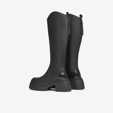 TATA/他她2025冬时尚休闲长靴CGG01DG5