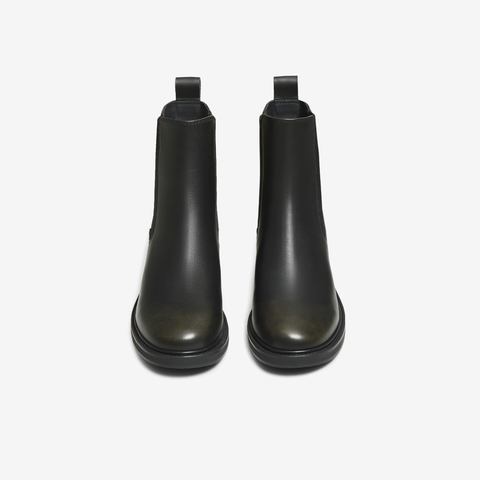 TATA/他她2025冬商场同款百搭通勤女切尔西靴新款UWH01DD5