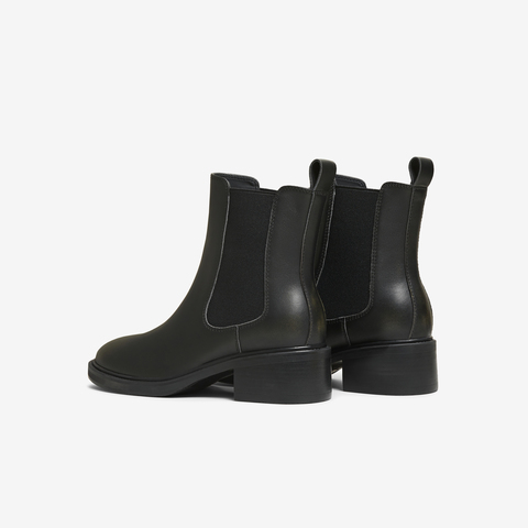 TATA/他她2025冬商场同款百搭通勤女切尔西靴新款UWH01DD5