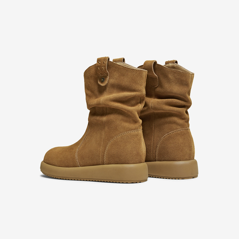 TATA/他她2025冬时尚百搭女休闲靴新款CHD01DZ5