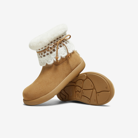 TATA/他她2025冬商场同款时尚百搭女休闲靴新款KXL02DZ5