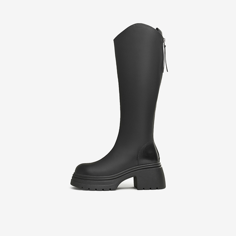 TATA/他她2025冬时尚休闲长靴CGG01DG5