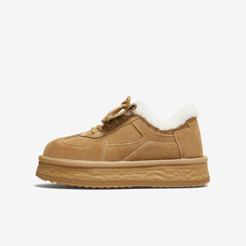 TATA/他她2025冬舒适德训鞋女百搭保暖休闲运动鞋新款CWZ01DM5