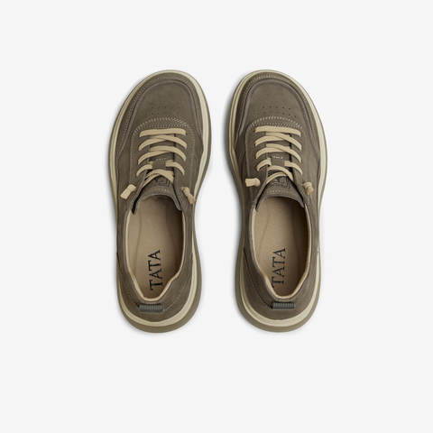 TATA/他她2025春商场同款舒适百搭休闲男鞋新款PGU01CM5