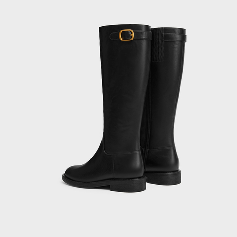 TATA/他她2025冬商场同款百搭时尚简约女骑士靴新款7TGA8DG5