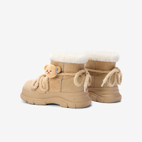 TATA/他她2025冬商场同款百搭时尚简约女雪地靴新款KRX01DD5