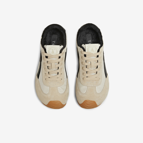 TATA/他她2025秋时尚休闲百搭女阿甘鞋新款EVN01CM5