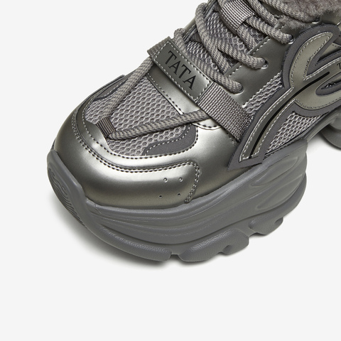 TATA/他她2025冬百搭时尚简约女老爹鞋新款CY210DM5